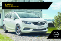 Opel Zafira - Navod k obsluhe SK 2017 